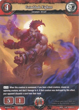 Grimblade Fighter (2083) [BP02] - Dragoborne Single