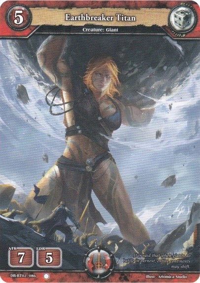 Earthbreaker Titan (2086) [BP02] - Dragoborne Single