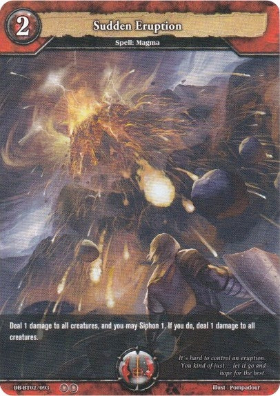 Sudden Eruption (2093) [BP02] - Dragoborne Single