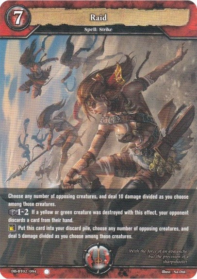 Raid (2094) [BP02] - Dragoborne Single