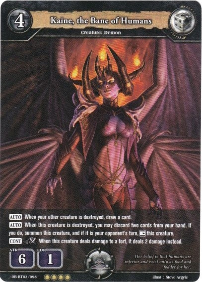 Kaine the Bane of Humans (2098) [BP02] - Dragoborne Single