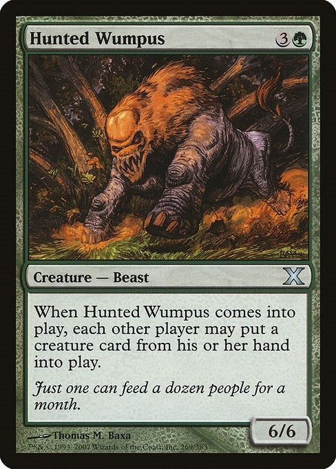 Hunted Wumpus (269) [10E] - MTG Single