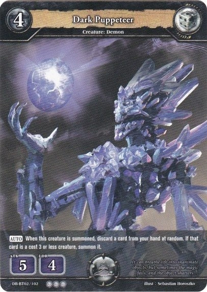 Dark Puppeteer (2102) [BP02] - Dragoborne Single