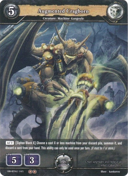 Augmented Cragborn (2105) [BP02] - Dragoborne Single
