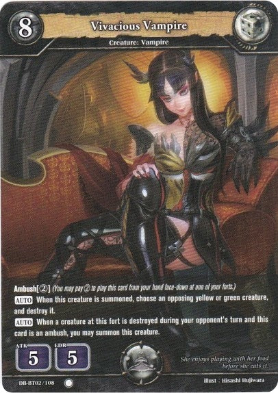 Vivacious Vampire (2108) [BP02] - Dragoborne Single