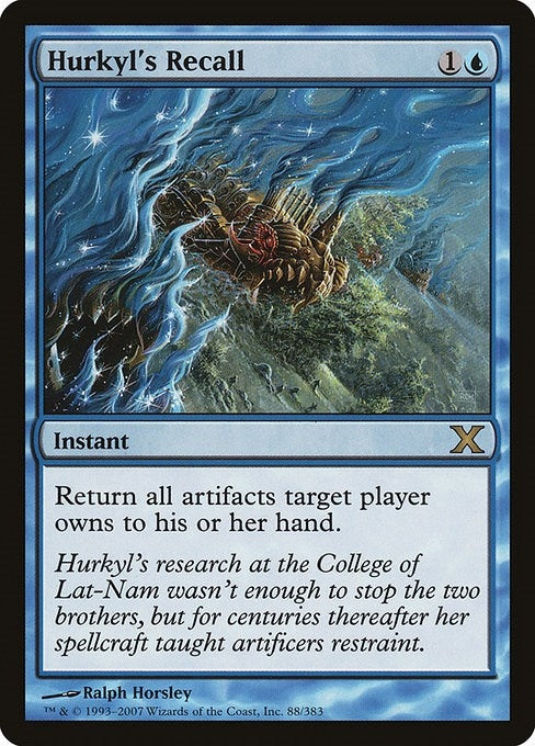 Hurkyl’s Recall (88) [10E] - MTG Single