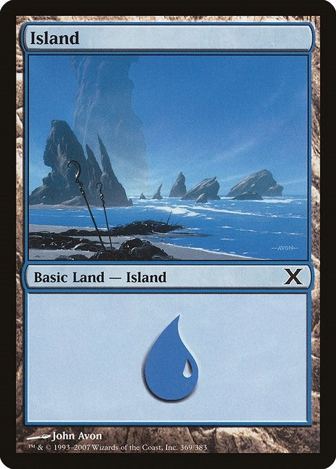 Island (369) (369) [10E] - MTG Single