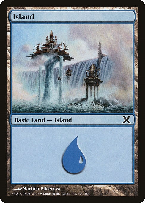 Island (370) (370) [10E] - MTG Single