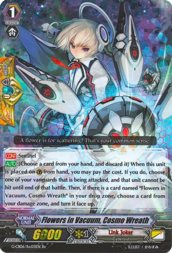 Flowers in Vacuum Cosmo Wreath (603) [G-CB06] - Cardfight Vanguard Single