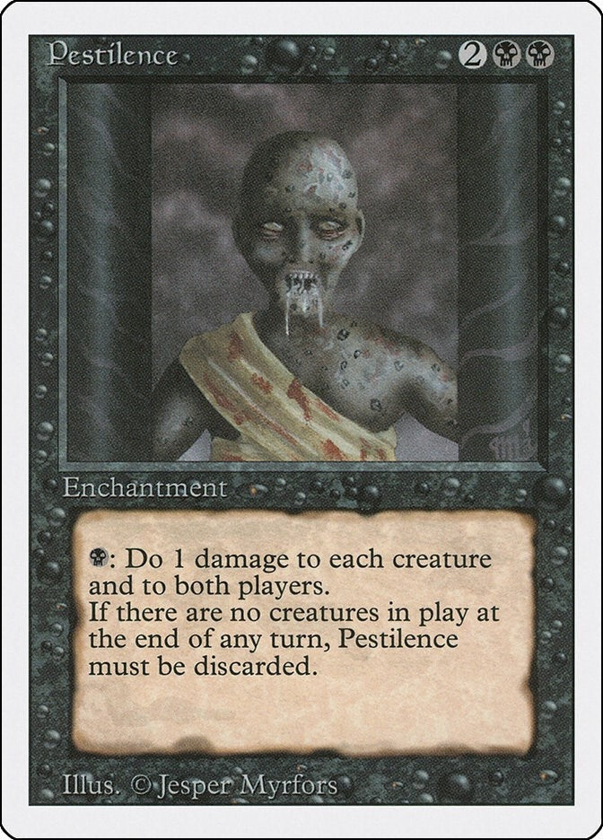 Pestilence [3ED] - MTG Single