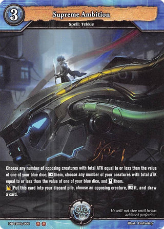 Supreme Ambition (4006) [TD04] - Dragoborne Single