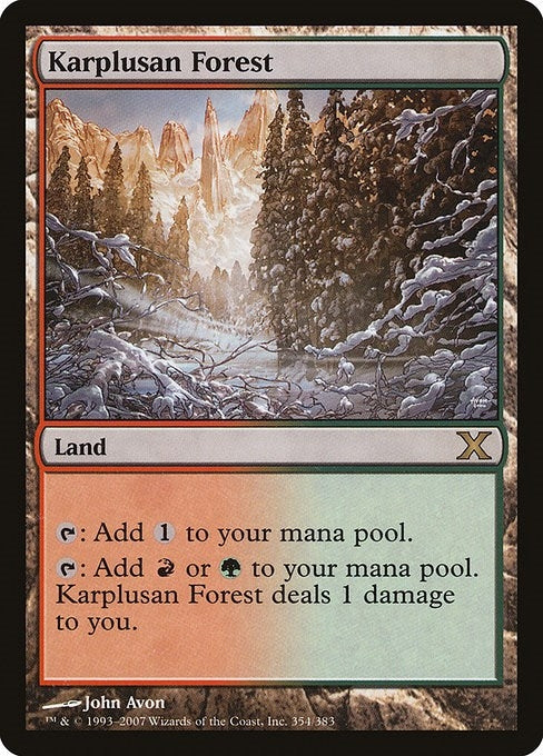 Karplusan Forest (354) [10E] - MTG Single