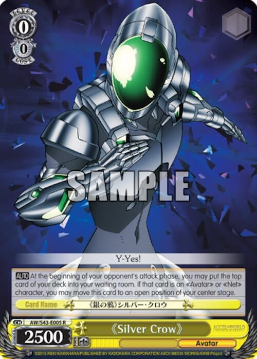 ’Silver Crow’ (43005) [AW/S43] - Weiss Schwarz Single