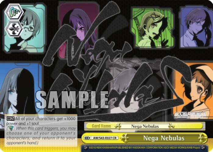 Nega Nebulas (43027) [AW/S43] - Weiss Schwarz Single