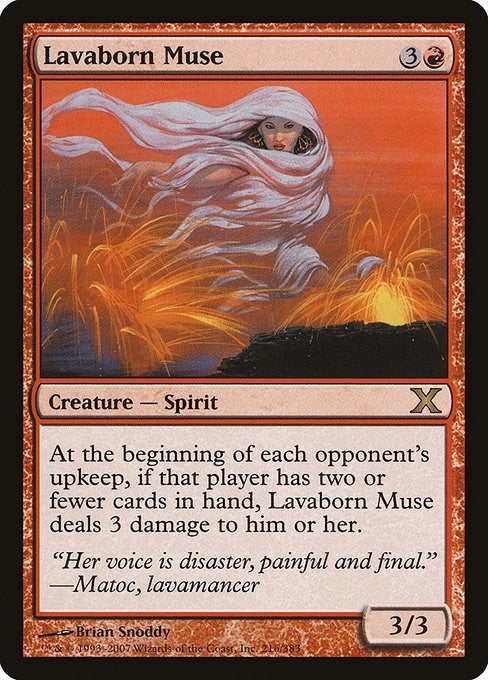 Lavaborn Muse (216) [10E] - MTG Single