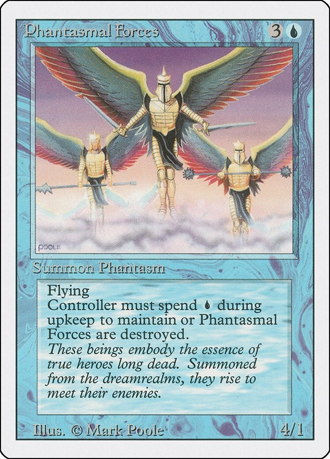 Phantasmal Forces [3ED] - MTG Single