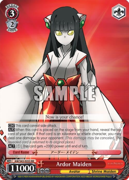 Ardor Maiden (43055) [AW/S43] - Weiss Schwarz Single