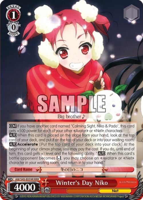Winter’s Day Niko (RRR) (43059) [AW/S43] - Weiss Schwarz Single
