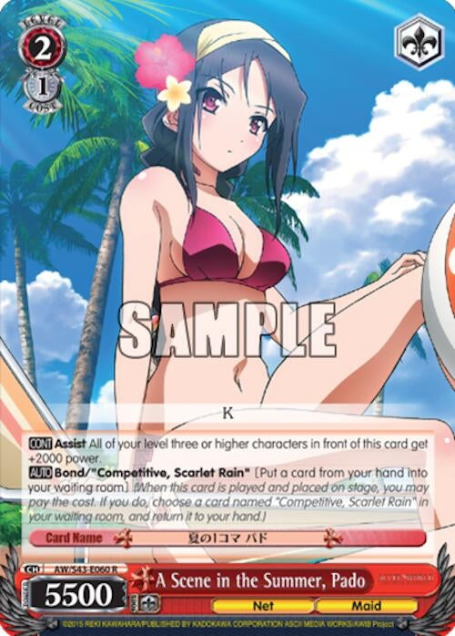 A Scene in the Summer Pado (43060) [AW/S43] - Weiss Schwarz Single
