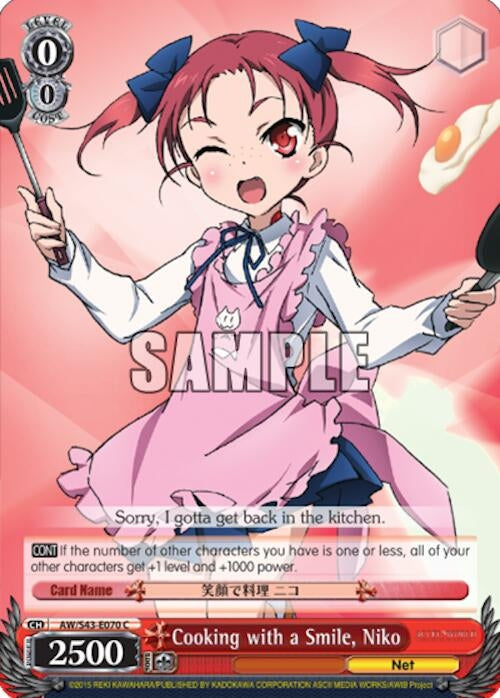Cooking with a Smile Niko (43070) [AW/S43] - Weiss Schwarz Single