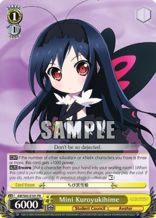 Mini Kuroyukihime (43101) [AW/S43] - Weiss Schwarz Single