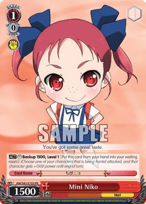 Mini Niko (43103) [AW/S43] - Weiss Schwarz Single