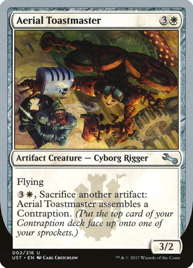 Aerial Toastmaster (2) [UST] - MTG Single