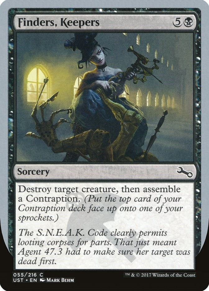 Finders Keepers (55) [UST] - MTG Single