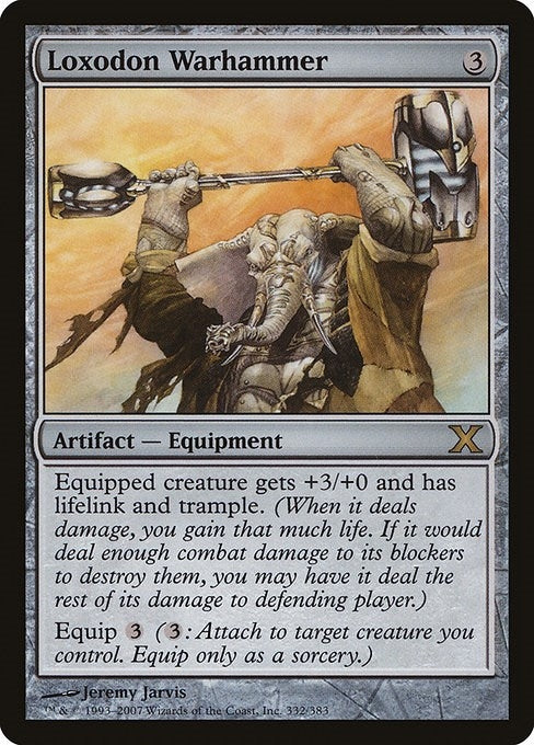 Loxodon Warhammer (332) [10E] - MTG Single