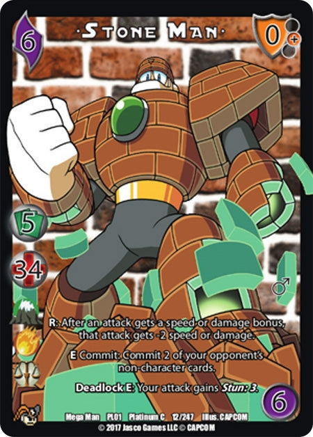 Stone Man (12) [CPS] - UniVersus Single