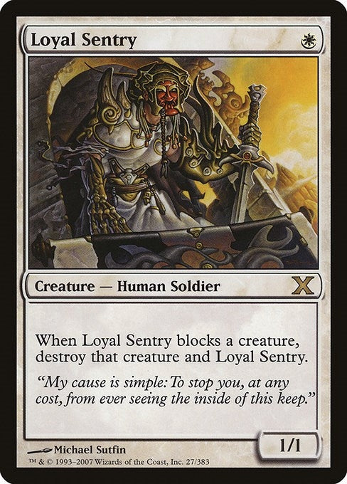 Loyal Sentry (27) [10E] - MTG Single