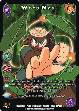 Wood Man (13) [CPS] - UniVersus Single