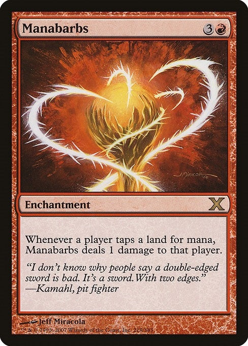 Manabarbs (218) [10E] - MTG Single