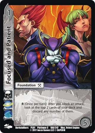 Focused and Patient (180) [CPS] - UniVersus Single
