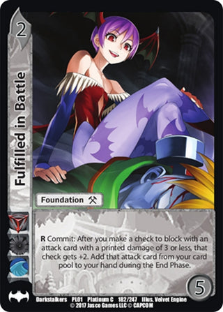 Fulfilled in Battle (182) [CPS] - UniVersus Single