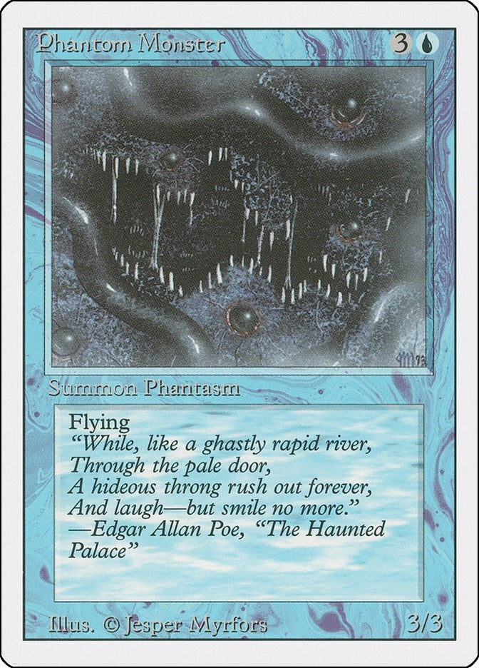 Phantom Monster [3ED] - MTG Single