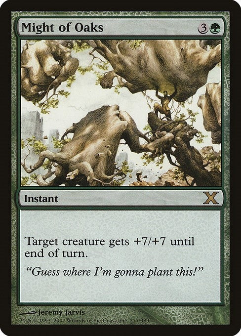 Might of Oaks (277) [10E] - MTG Single
