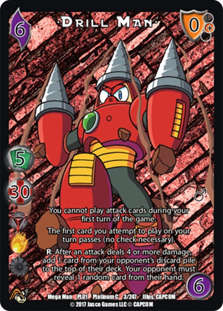 Drill Man (3) [CPS] - UniVersus Single