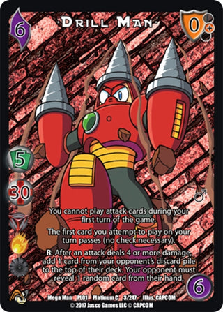 Drill Man (3) [CPS] - UniVersus Single