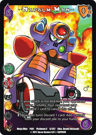 Napalm Man (6) [CPS] - UniVersus Single