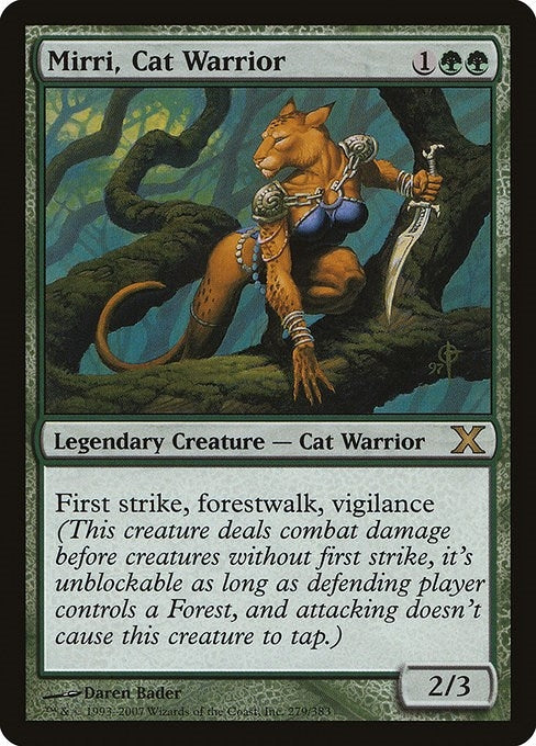 Mirri Cat Warrior (279) [10E] - MTG Single
