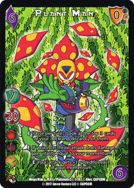 Plant Man (7) [CPS] - UniVersus Single