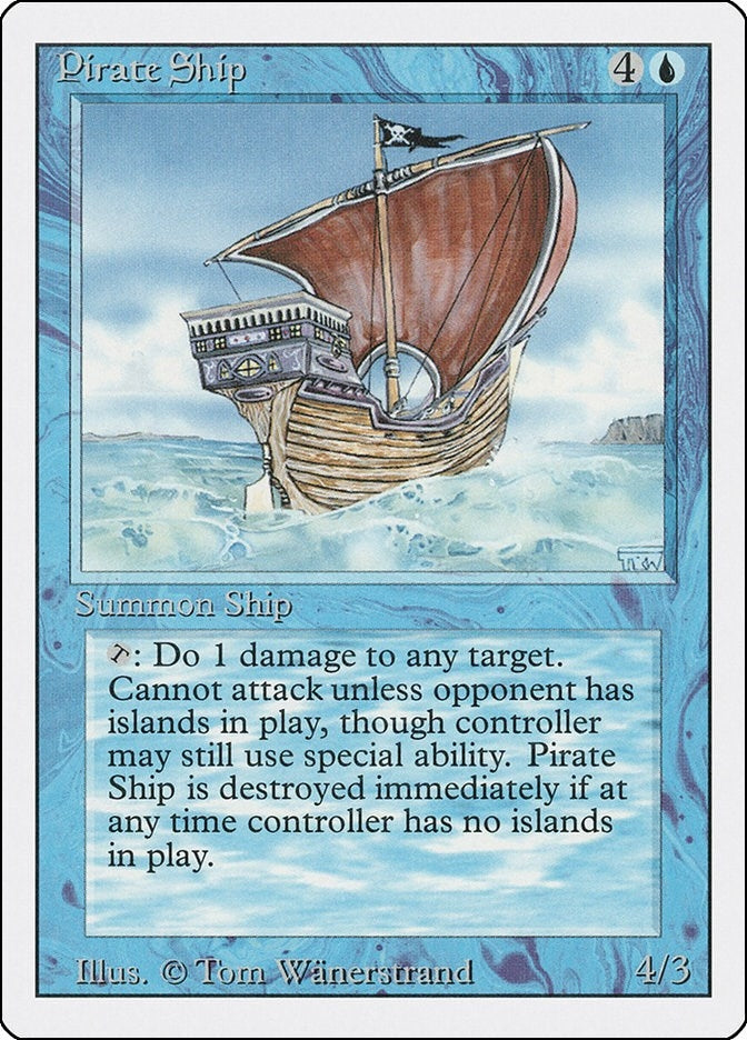 Pirate Ship [3ED] - MTG Single