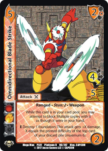 Omnidirectional Blade Strike (96) [CPS] - UniVersus Single