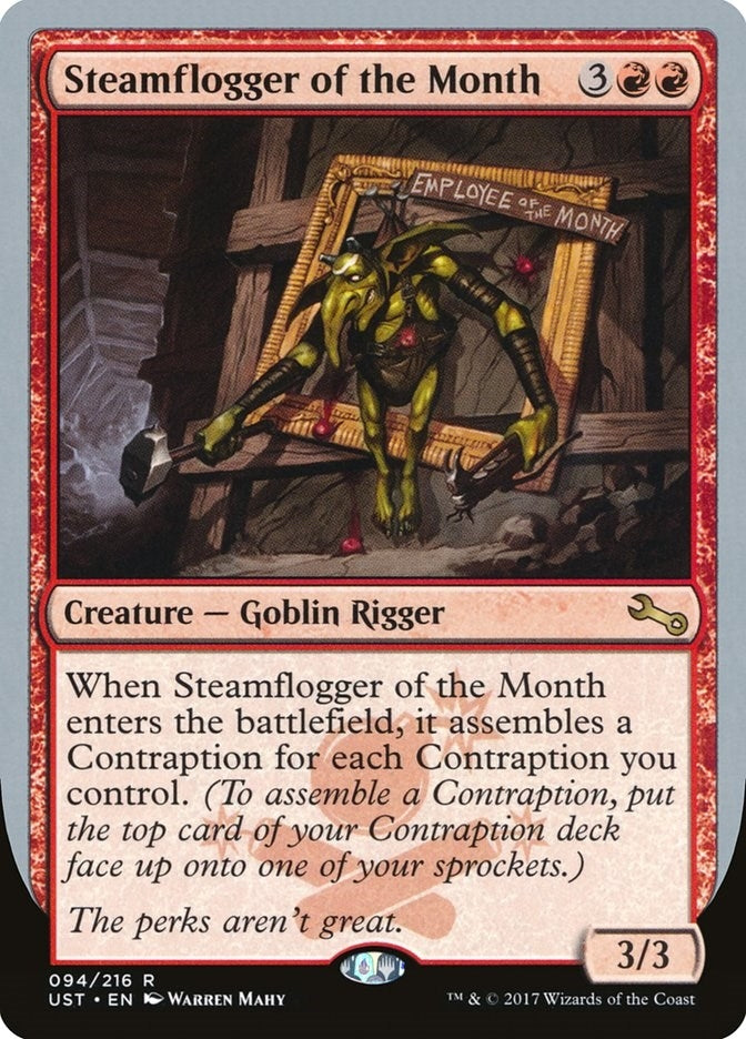 Steamflogger of the Month (94) [UST] - MTG Single