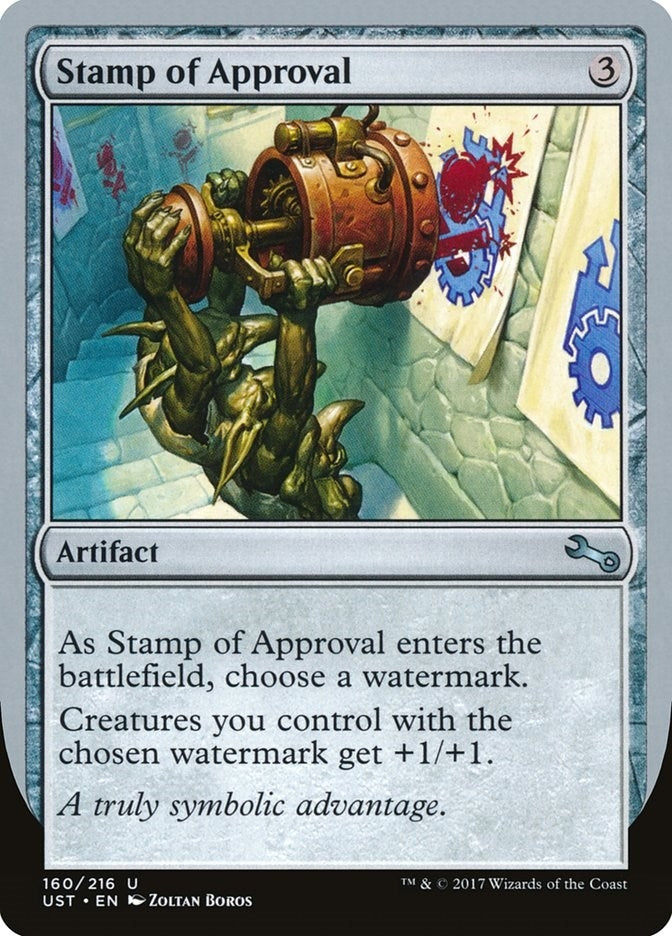 Stamp of Approval (160) [UST] - MTG Single