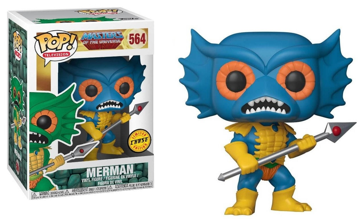 Masters of the Universe: Merman (Blue) (Limited Edition Chase) (564) [POP!] - Funko Sealed
