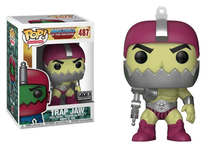 Masters of the Universe: Trap Jaw (Metallic) (FYE Exclusive) (487) [POP!] - Funko Sealed