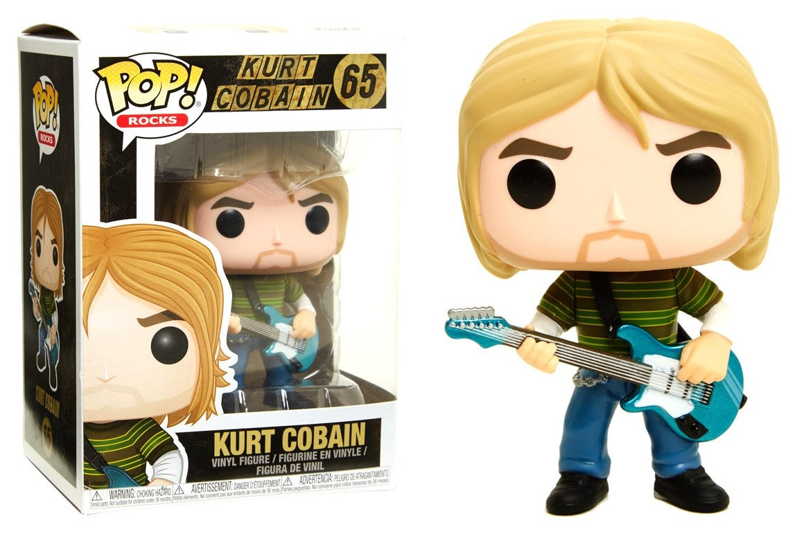 Rocks: Nirvana: Kurt Cobain (Teen Spirit Sweater) (65) [POP!] - Funko Sealed