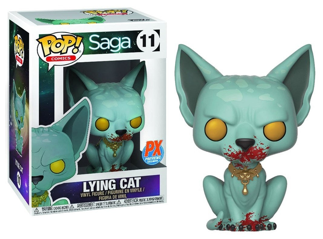 Saga: Lying Cat (Blood Spattered) (Previews Exclusive) (11) [POP!] - Funko Sealed